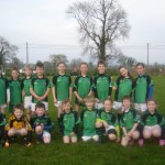 U10 mixed football who played Kilsheelan at home recently